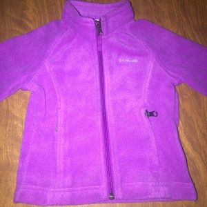 Toddler girl Columbia fleece